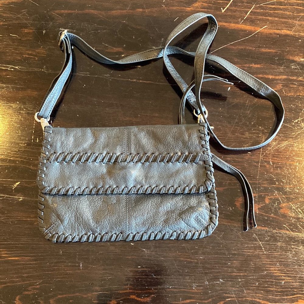 Black crossbody wallet / pouch